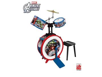 Imagen de Conjunto Batería Los Vengadores Con Banqueta