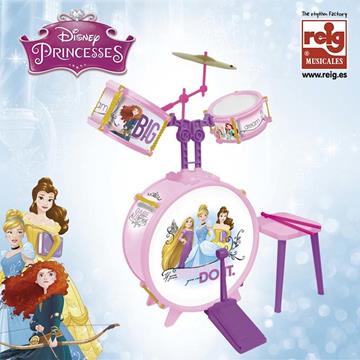 Imagen de Batería Princesas Disney Con Banqueta