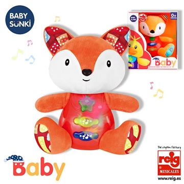 Imagen de Peluche Musical Zorrito 15 Cm