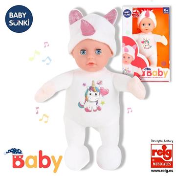 Imagen de Muñeca Musical Unicornio Blandita 25 Cm