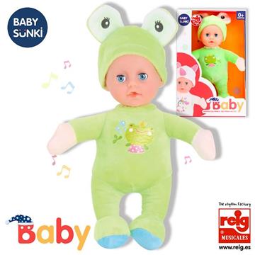 Imagen de Muñeca Musical Ranita Blandita 25 Cm