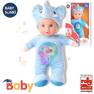 Imagen de Muñeca Musical Elefante Blandita 30 Cm