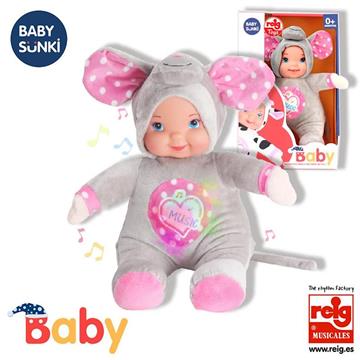 Imagen de Peluche Musical Elefante 35 Cm