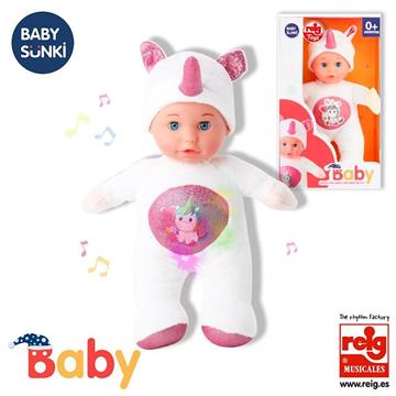 Imagen de Muñeca Musical Unicornio Blandita 30 Cm