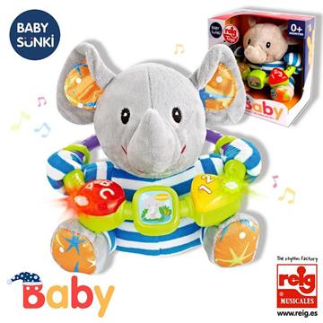 Imagen de Peluche Musical Rinoceronte 35 Cm