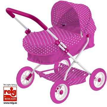 Imagen de Coche Muñeca Smarty Rosa