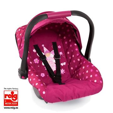 Imagen de Silla Coche Para Muñecas Deluxe Rosa
