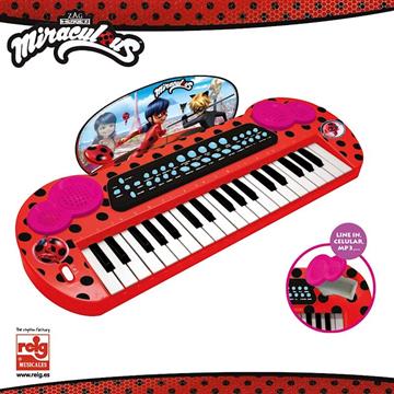 Imagen de Teclado Con Micrófono Lady Bug