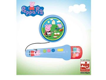 Imagen de Micro De Mano Con Amplificador Y Ritmos Peppa Pig