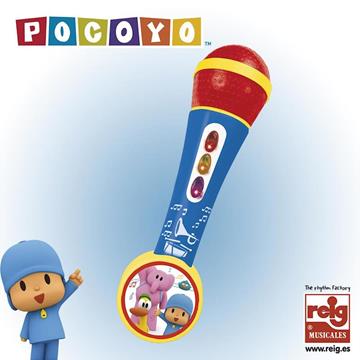 Imagen de Micro De Mano Con Amplificador Y Ritmos Pocoyó