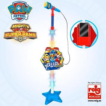 Imagen de Micrófono Patrulla Canina Con Pie Amplificador
