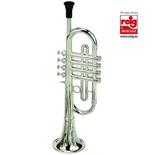 Imagen de Trompeta 3 Pistones Metalizada En Bolsa Reig