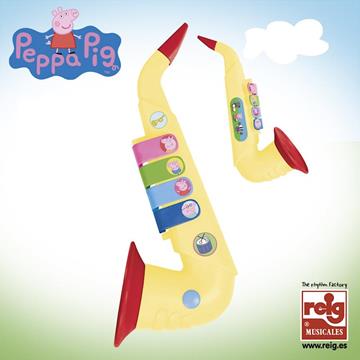 Imagen de Saxofón Peppa Pig 4 Notas En Estuche