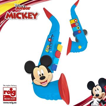 Imagen de Saxofón 4 Notas Mickey En Estuche