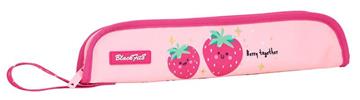 Imagen de Portaflautas Rosa Fresas Safta