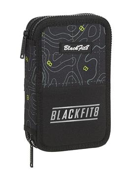 Imagen de Plumier Doble 28 Piezas Reciclable Blackfit8 Topography