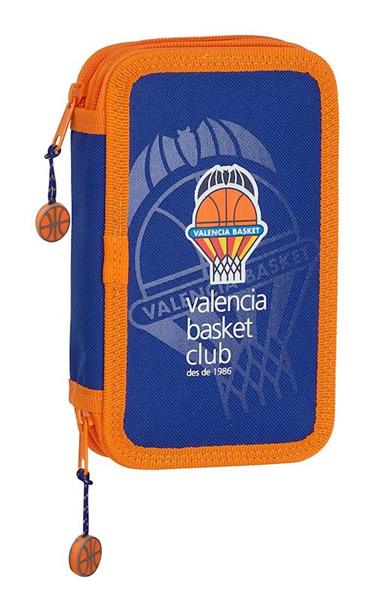 Imagen de Plumier Doble 28 Piezas Valencia Basket