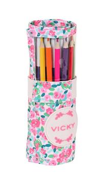 Imagen de Estuche Enrollable 27 Piezas MVB Rosebloom