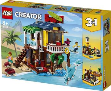 Imagen de Casa Surfera en la Playa Lego Creator