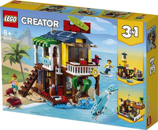 Imagen de Casa Surfera en la Playa Lego Creator