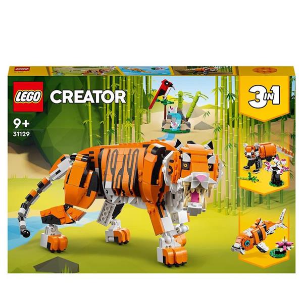 Imagen de Tigre Lego Creator 3 En 1 Majestuoso