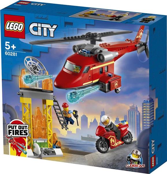 Imagen de Helicóptero de Rescate de Bomberos Lego City