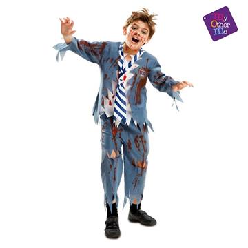 Imagen de Disfraz Zombie Estudiante Chico Talla 7/9 Años