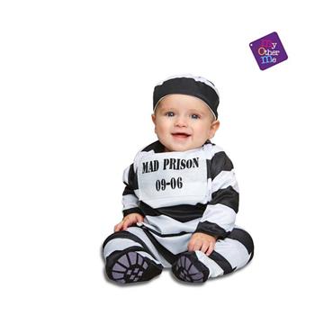 Imagen de Disfraz Infantil Preso Bebé Talla 0-6 meses Viving Costumes