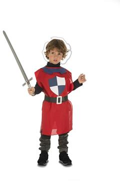 Imagen de Disfraz Infantil Peto Medieval Rojo Talla 3-6 años Viving Costumes