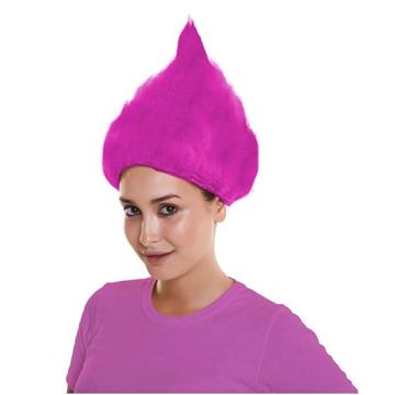 Imagen de Peluca Troll Rosa Viving Costumes