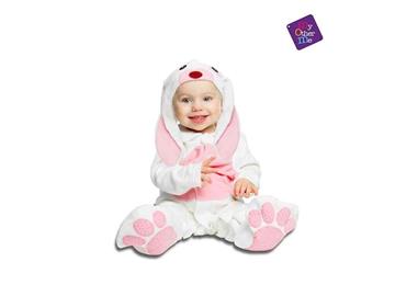 Imagen de Disfraz Infantil Pequeño Conejito Rosa Talla 0-6 meses Viving Costumes