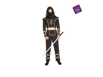Imagen de Disfraz Adulto Ninja Negro Viving Costumes