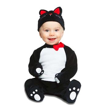 Imagen de Disfraz Bebé Gatito Negro Cotton 1-2 Años Viving Costumes