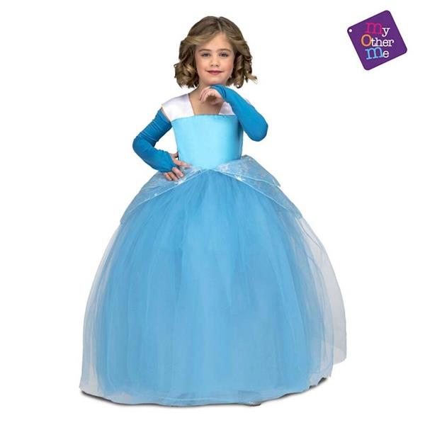 Imagen de Disfraz Infantil Princesa Tutu Azul Talla 7-9 años Viving Costumes