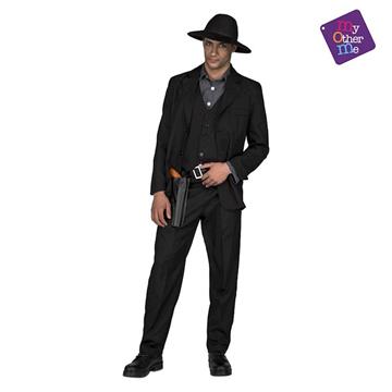 Imagen de Disfraz Adulto Pistolero Oscuro Talla M-L Viving Costumes