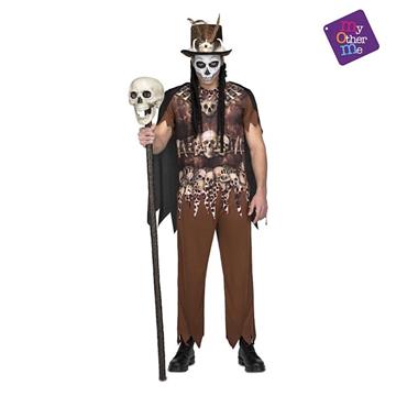 Imagen de Disfraz Adulto Voodoo Caníbal Hombre Talla M-L Viving Costumes