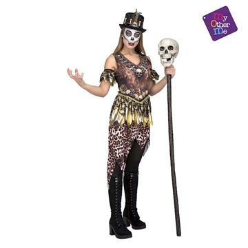 Imagen de Disfraz Adulto Voodoo Caníbal Mujer Talla M-L Viving Costumes