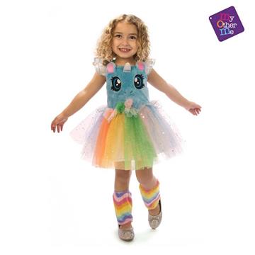 Imagen de Disfraz Unicornio Azul Ojitos Talla 3-4 años Viving Costumes