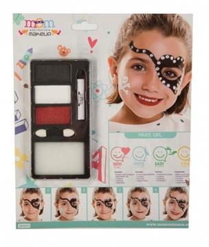 Imagen de Kit Maquillaje Infantil Pirata Niña Viving Costumes