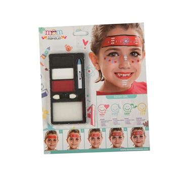 Imagen de Kit Maquillaje Infantil India Viving Costumes