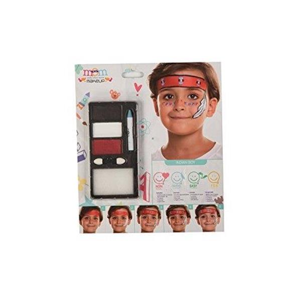 Imagen de Kit Maquillaje Infantil Indio Viving Costumes