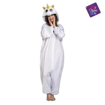Imagen de Disfraz Big Eyes Unicornio Blanco Talla M-L Viving Costumes