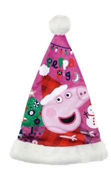 Imagen de Gorro Papa Noel 37Cm Peppa Pig