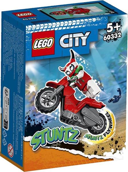 Imagen de LEGO City Stuntz Moto Acrobática Escorpión Temerario