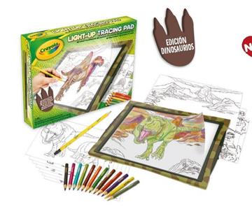 Imagen de Pizarra Luminosa Maxi Dinosaurios Crayola