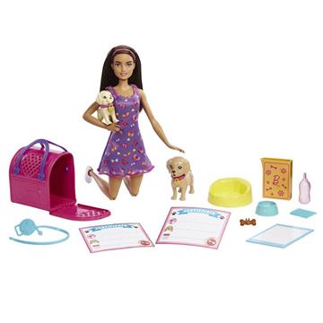 Imagen de Muñeca Barbie Adopta Perritos 