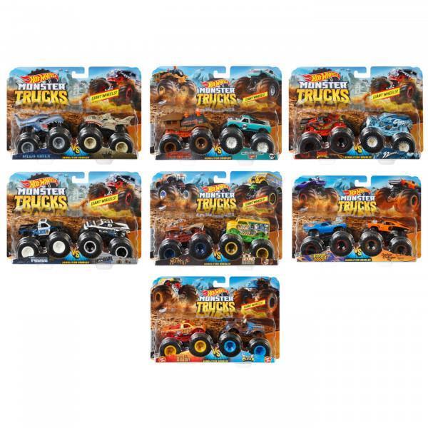 Imagen de Pack 2 Monster Truck Hot Wheels Gigantes