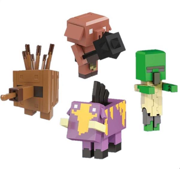 Imagen de Mattel- Minecraft Figura Legends nerviosa Modelos Surtidos (GYR78)