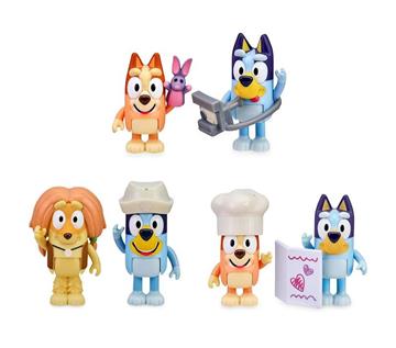 Imagen de Figura Bluey 6cm Pack 2