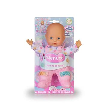 Imagen de Nenuco - Tiritas, de Cuerpo Blandito, Muñeco con Sonidos de Bebé, Dice Papá y Mamá, llora y se ríe, con Tiritas de Quita y Pon, Juguete para niños pequeños Desde 10 Meses, Famosa (NFN24000)
